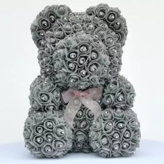 rose bear grey